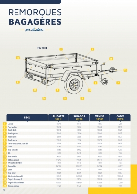 ANNEAU ARRIMAGE BAGAGERES LIDER TOUS MODELES 