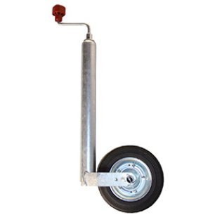 Roue jockey compact Ø48 jante acier