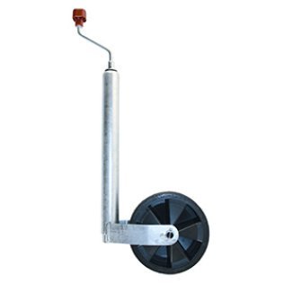 Roue jockey PLUS Ø48 galet plastique